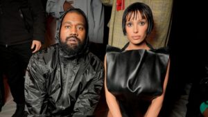 Kanye West and Bianca Censori